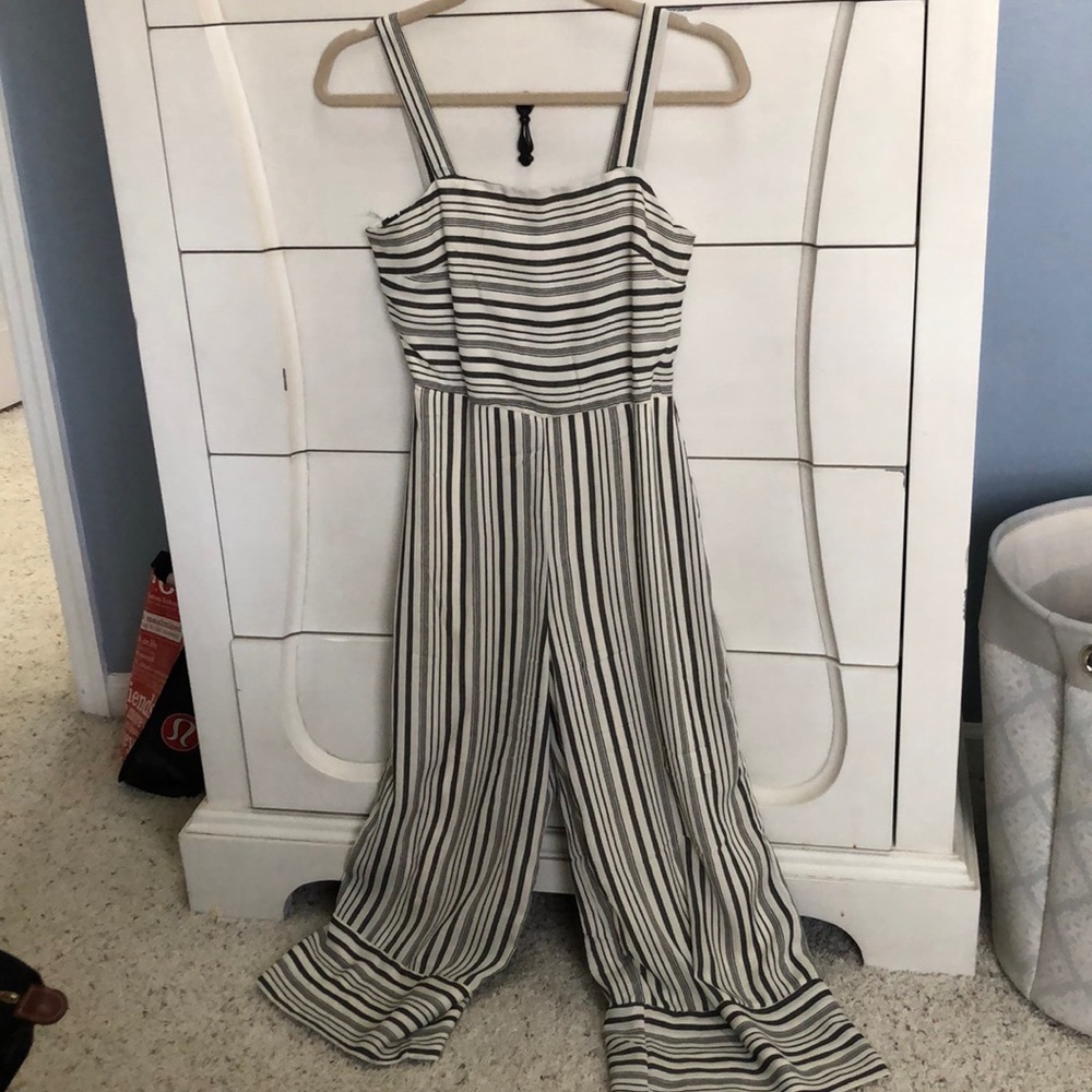 Striped Jumpsuit